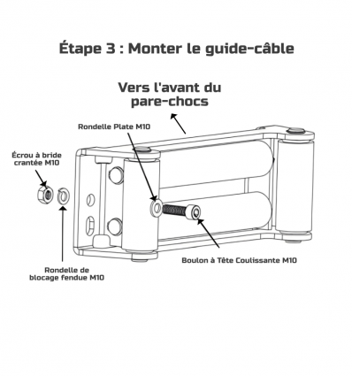 Treuil électrique dépanneuse avec câble synthétique