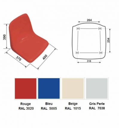 Tribune modulaire à monter