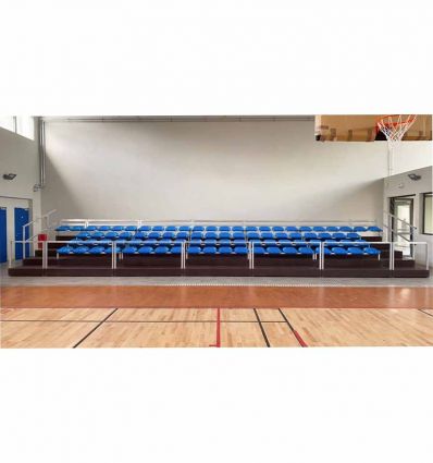 Tribune modulaire montée
