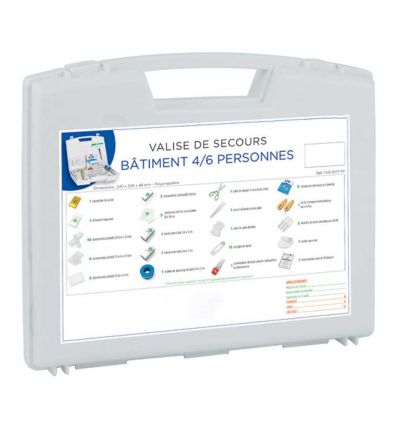 Trousse de secours BTP