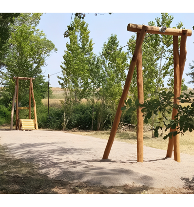 Tyrolienne bois dès 5 ans