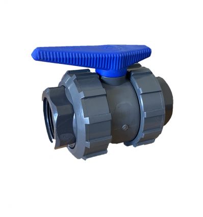 Vanne pour vidange pour cuve de stockage d'eau aérienne en PEHD