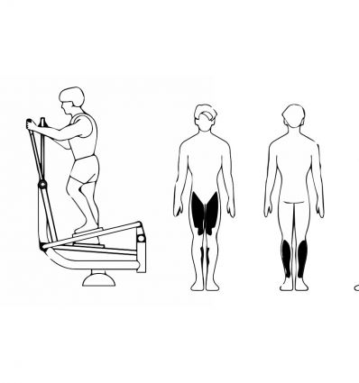 Vélo Elliptique Fitness Extérieur