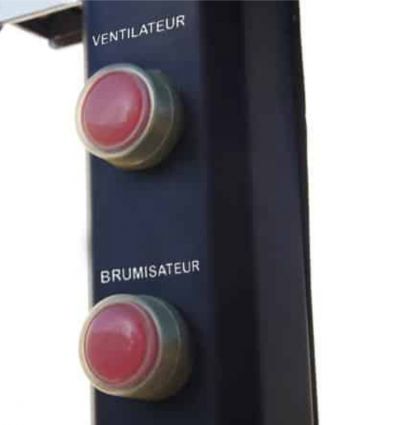 Ventilateur brumisateur extérieur professionnel