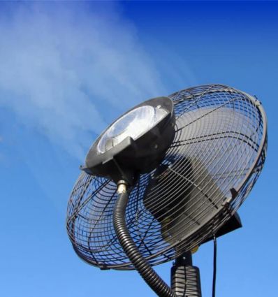 Ventilateur brumisateur extérieur professionnel