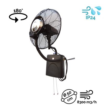 Ventilateur Brumisateur Mural professionnel