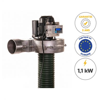 Ventilateur céréales 1,1 kW pour colonne de ventilation Standard 3,5m