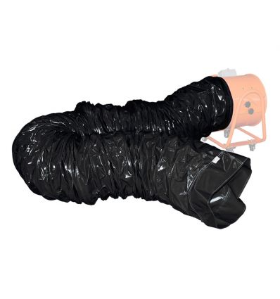 Ventilateur extracteur de chantier mobile gainable