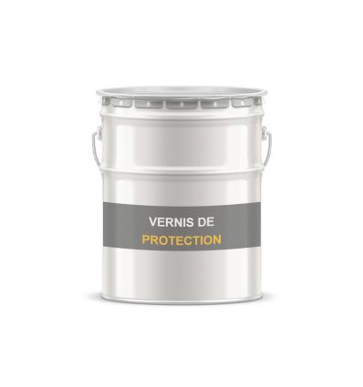 Vernis de protection pour résine gravillonnée
