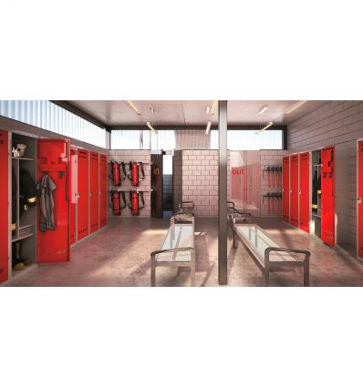 Vestiaire Pompier