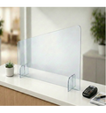 Vitre de protection comptoir