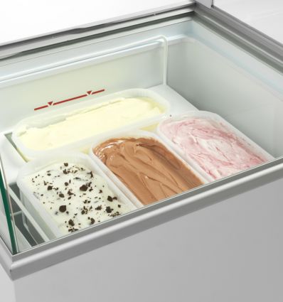 Vitrine à Glace Économique