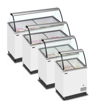 Vitrine à Glace Économique