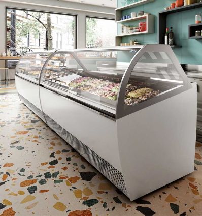Vitrine à Glace Grande Capacité
