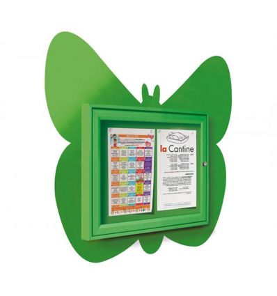 Vitrine d'Affichage Animaux pour École