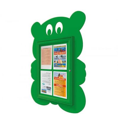 Vitrine d'Affichage Animaux pour École