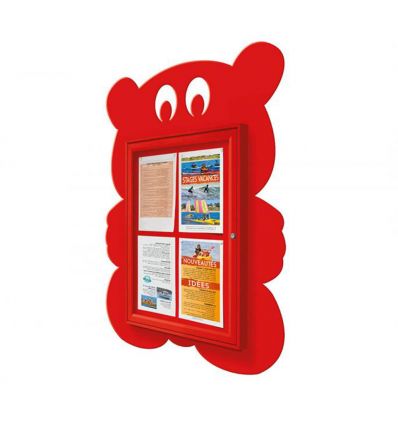 Vitrine d'Affichage Animaux pour École