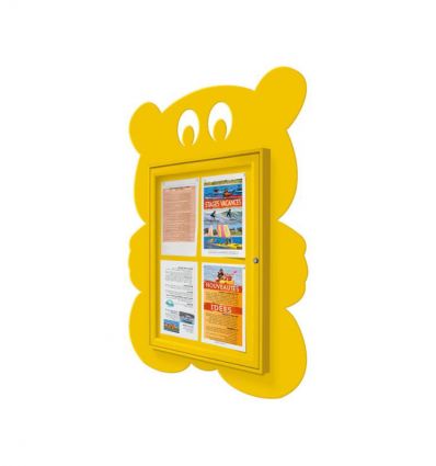 Vitrine d'Affichage Animaux pour École