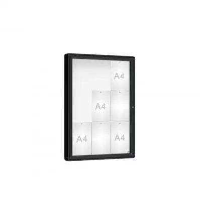 Vitrine d'affichage extérieur Grand format - 9A4 à 30A4