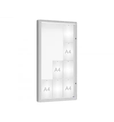 Vitrine d'affichage extérieur Grand format - 9A4 à 30A4