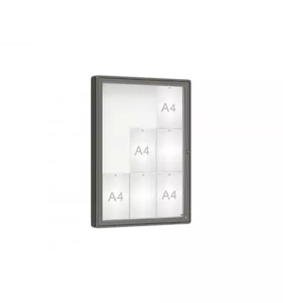 Vitrine d'affichage extérieur Grand format - 9A4 à 30A4