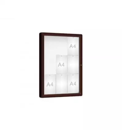 Vitrine d'affichage extérieur Grand format - 9A4 à 30A4