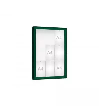 Vitrine d'affichage extérieur Grand format - 9A4 à 30A4