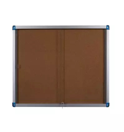 Vitrine d'affichage intérieur Classique - Porte coulissante - 6A4 à 24A4